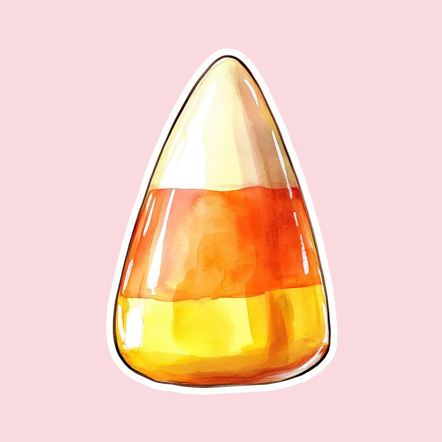 Candy Corn Fridge Magnet