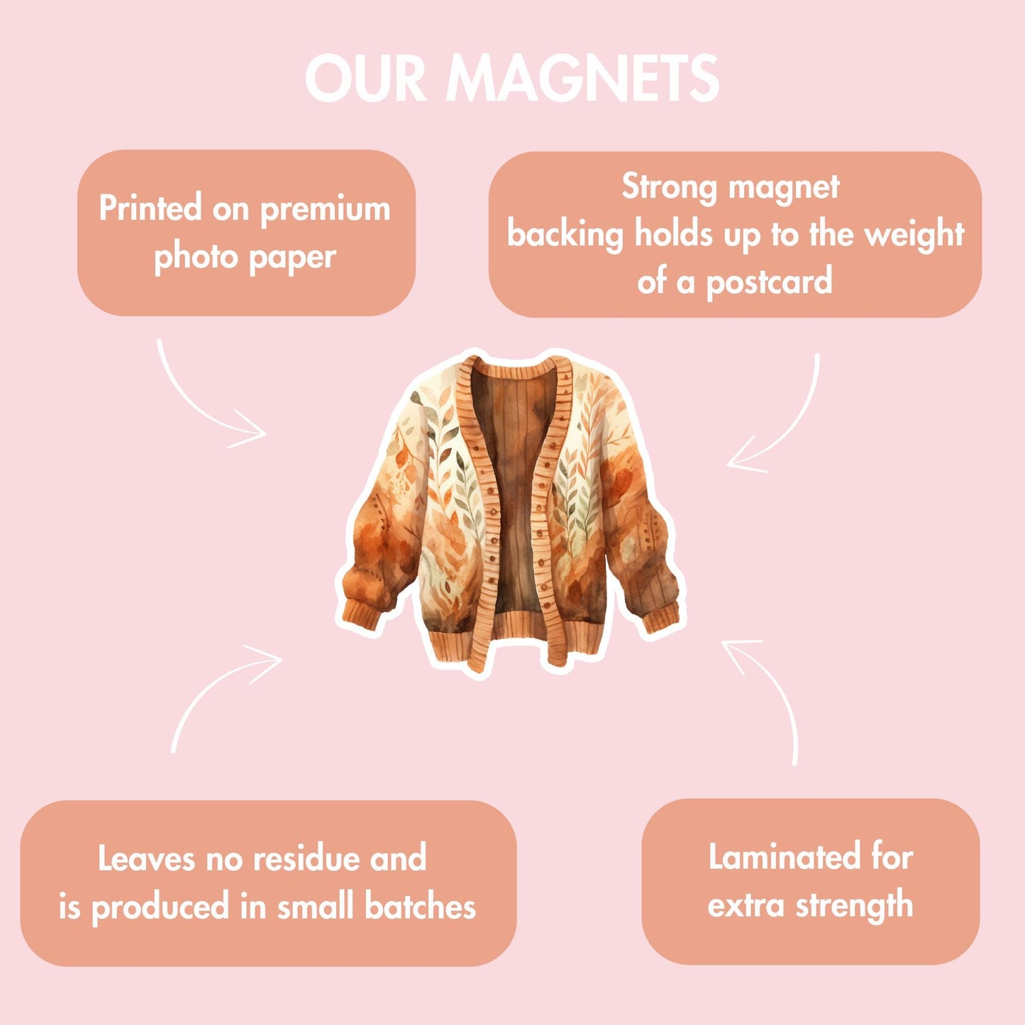 Knitted Sweater Magnet