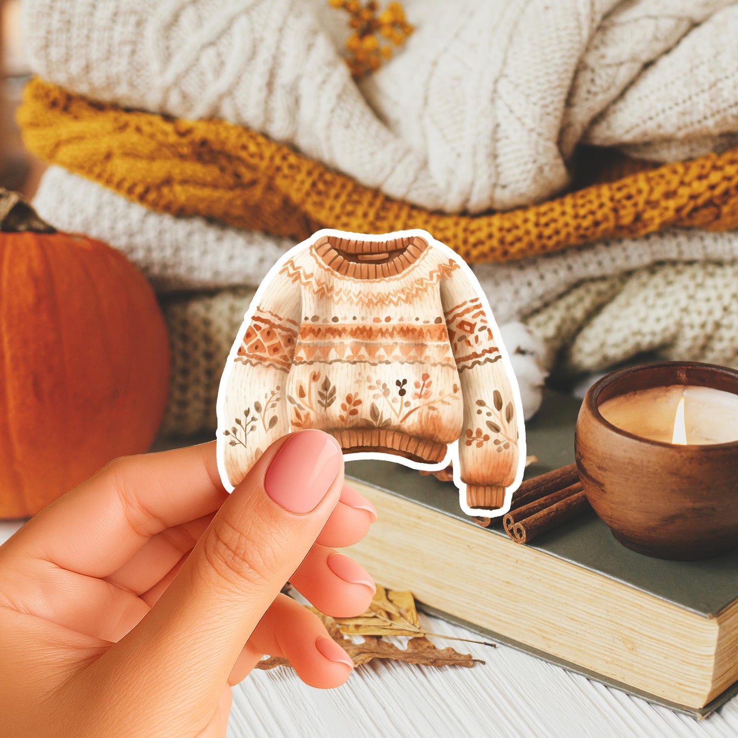 Knitted Pullover Magnet