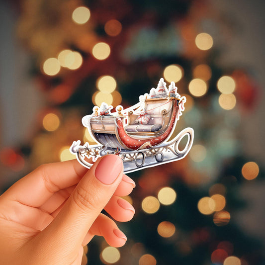 Santa's Sledge Magnet