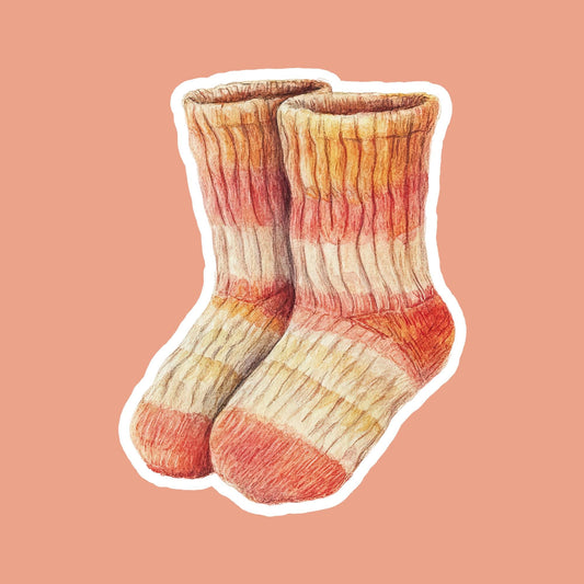 Knitted Socks Magnet