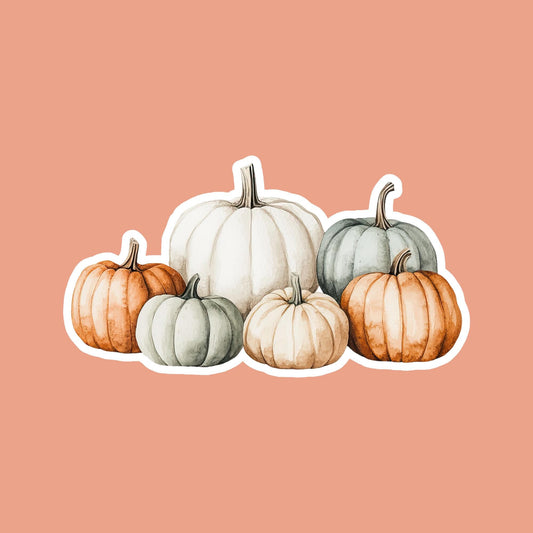 Pumpkin Fridge Magnet