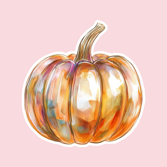 Pumpkin Fridge Magnet