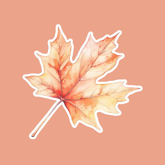 Maple Leaf Fridge Magnet