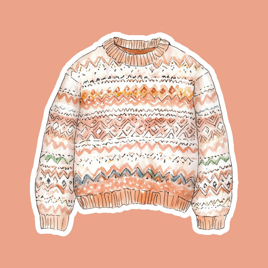 Knitted Sweater Magnet
