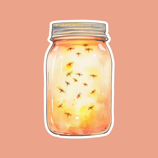 Fireflies in a Jar Magnet