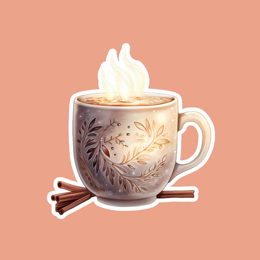 Hot Cocoa Mug Fridge Magnet
