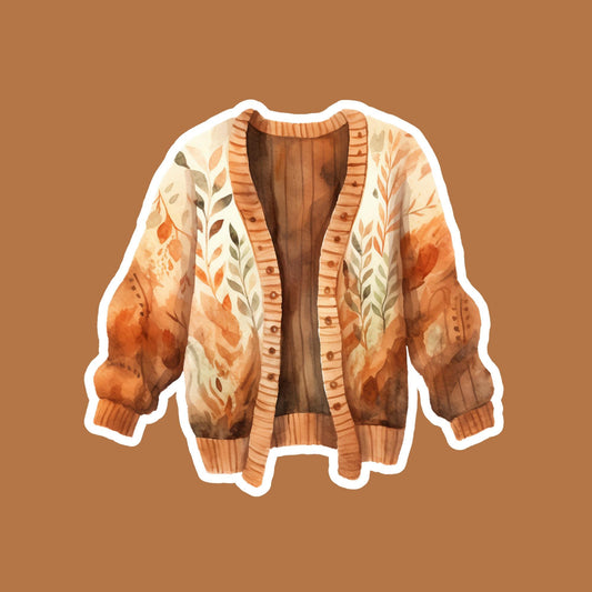Cozy Cardigan Magnet