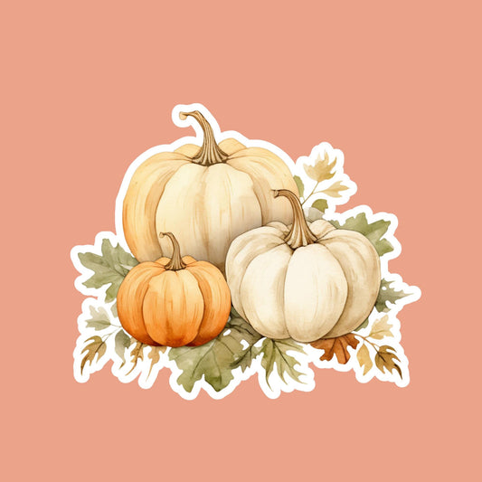 Pumpkin Fridge Magnet